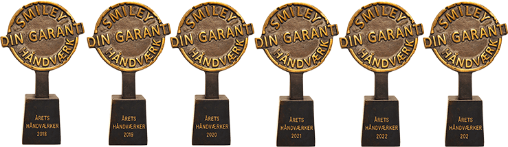 Årets Håndværker — 2018, 2019, 2020, 2021, 2022, 2023